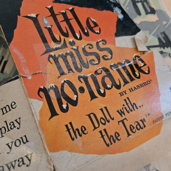 RARE 1965 vintage Hasbro Little Miss No Name Doll with Box - Picture 12 of 13